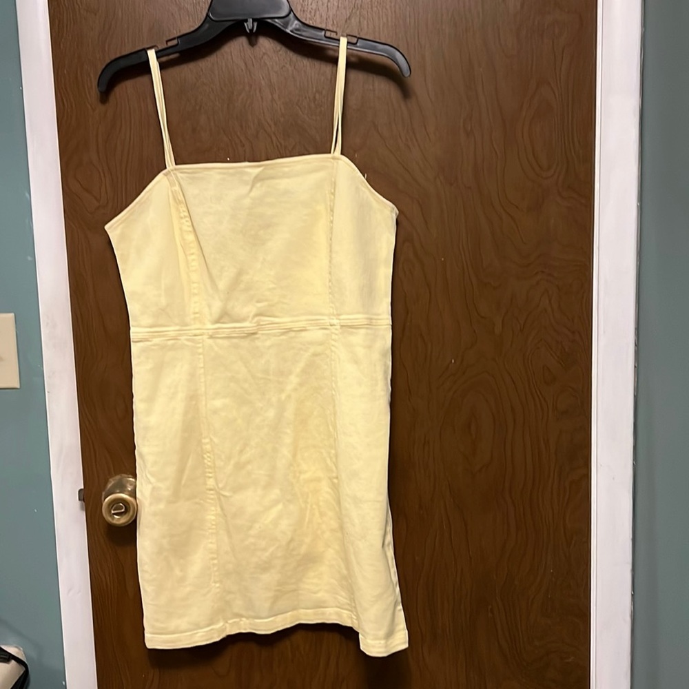 NWT Divided by H&M yellow dress size 12